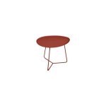Table basse cocotte fermob ocre rouge l44, 5xl55xh43, 5 Table basse cocotte fermob ocre rouge l44, 5xl55xh43, 5