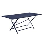 Table de jardin cargo fermob bleu abysse l190xl90xh74 Table de jardin cargo fermob bleu abysse l190xl90xh74