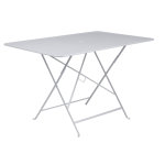 Table pliante bistro fermob en acier coloris blanc coton 117 x 77 x 74 cm Table pliante bistro fermob en acier coloris blanc coton 117 x 77 x 74 cm