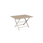 Table pliante cargo fermob muscade l128xl90xh74 Table pliante cargo fermob muscade l128xl90xh74