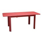Table rectangulaire à rallonge oro rouge 130 / 180 x 80 cm Table rectangulaire à rallonge oro rouge 130 / 180 x 80 cm