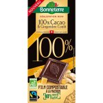 Tablette de chocolat 100 % cacao et gingembre confit bio bonneterre - 90 g
