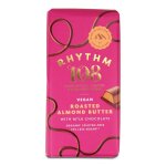 Tablette chocolat bio fourree beurre amande rythm 108 - 100 g