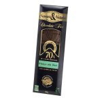 Tablette de chocolat noir  la fleur de sel 100 g