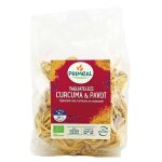 Tagliatelles curcuma pavot 250 g primeal