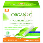 Tampon compact super plus bio en boite de 16 unit�s