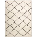 Tapis coloris beige en polypropylne casablanca vivaraise 120 x 170 cm