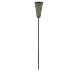 Torche solaire softtone led en mtal luxform leeds -  15 x h 115 cm