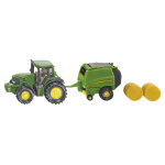Tracteur et sa presse  bottes de foin siku - echelle 1 / 64e