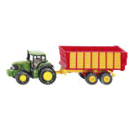 Tracteur avec remorque ensillage siku - echelle 1 / 64e