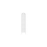 Treillis �troit � planter m�tal l30xh170 cm