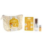 Trousse scintillante dore namaki - 17 x 12 x 6 cm