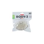 Tube coud rody gris transparent 10x6x3 cm