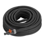 Tuyau microporeux coloris noir 20 m