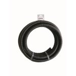 Tuyau prédécoupé noir de 5 m Ø25 mm Tuyau prédécoupé noir de 5 m Ø25 mm