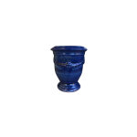 Vase anduze bleu en terre cuite émaillée h 14 x Ø 12 cm Vase anduze bleu en terre cuite émaillée h 14 x Ø 12 cm