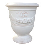 Vase anduze cérusé en terre cuite h 38 x Ø 43 cm Vase anduze cérusé en terre cuite h 38 x Ø 43 cm