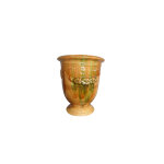 Vase anduze flamm en terre cuite maille h 28 x  32 cm