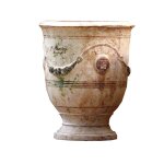 Vase anduze patine en terre cuite h 80 x � 66 cm