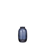 Vase coloris bleu en verre verdi - � 7 cm