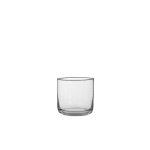Vase cylindrique lilou en verre � 16, 5 x h 16, 5 cm
