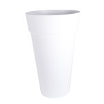 Vase haut toscane xxl blanc d48 x h80