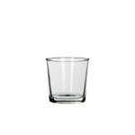 Vase kenny cylinder en verre transparent  12, 5 x h 13 cm