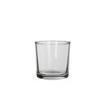 Vase kenny cylinder en verre transparent  14 x h 14 cm