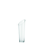 Vase ouvert dynamic verre 12, 5xh40 cm