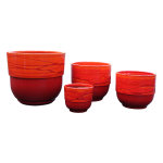 Vase rebord soleil couchant h 33 x Ø 35 cm Vase rebord soleil couchant h 33 x Ø 35 cm