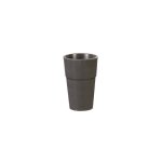 Vase rond haut en béton pressé gris ardoise hairie grandon 294 - Ø 44 x h 70 cm Vase rond haut en béton pressé gris ardoise hairie grandon 294 - Ø 44 x h 70 cm