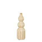 Vase soliflore coloris beige en c�ramique felipe - � 11 cm
