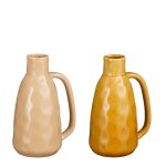 Vase soliflore haut avec anse en céramique edelman hollande - 12 x 9 x 18 cm Vase soliflore haut avec anse en céramique edelman hollande - 12 x 9 x 18 cm