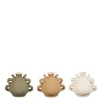 Vase soliflore stelvio avec oreillettes en cramique vert edelman hollande - 12, 5 x 8