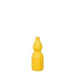 Vase solifore coloris jaune en c�ramique felipe - � 7 cm