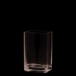 Vase en verre transparent lucca - 15 x 25 cm