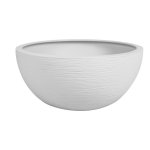Vasque en graphite blanc � 29, 5 x h 12 cm de 5, 5 l
