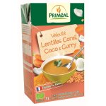 Velout lentille corail coco curry bio en brique de 1 l