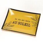 Vide - poche au soleil en verre - 10 x 15 cm Vide - poche au soleil en verre - 10 x 15 cm