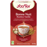 Yogi tea bonne nuit rooibos vanille la boîte de 17 sachets Yogi tea bonne nuit rooibos vanille la boîte de 17 sachets