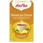 Yogi tea detox au citron la bote de 17 sachets