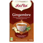 Yogi tea gingembre la bote de 17 sachets