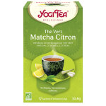 Yogi tea th vert matcha citron la bote de 17 sachets
