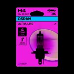 1 ampoule h4 12v osram ultra life
