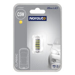 1 ampoule navette c5w 39mm norauto led