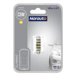 1 ampoule navette c5w 42mm norauto led