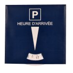 1 disque de stationnement en carton color pop