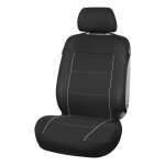 1 housse universelle sige avant 1er prix noir et gris