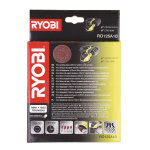 10 disques auto - agrippants ryobi pour ponceuse excentrique 125 mm ro125a10