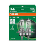 2 ampoules h4 12v osram ultra life